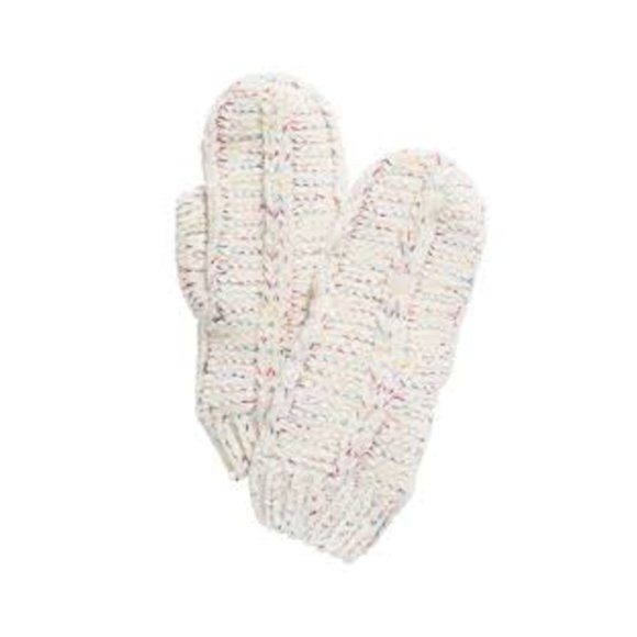 NWT INC International Concept Space Dye Mittens in Ivory - Picture 1 of 10